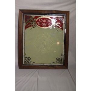 Carta Blanca Beer mirror sign